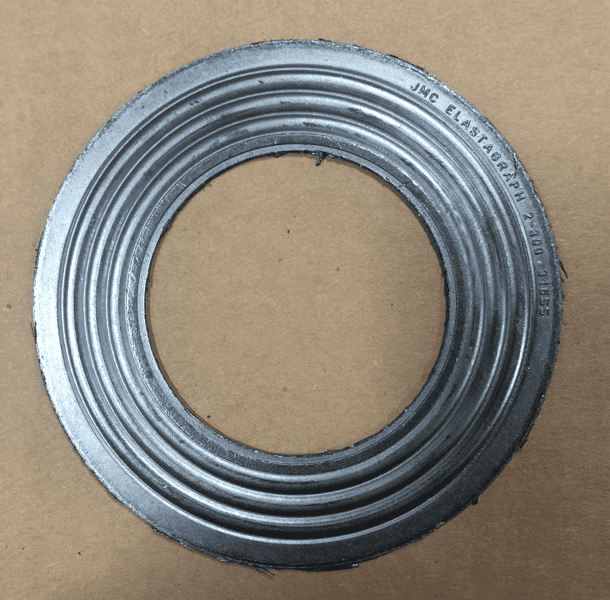 corrugated metal gasket